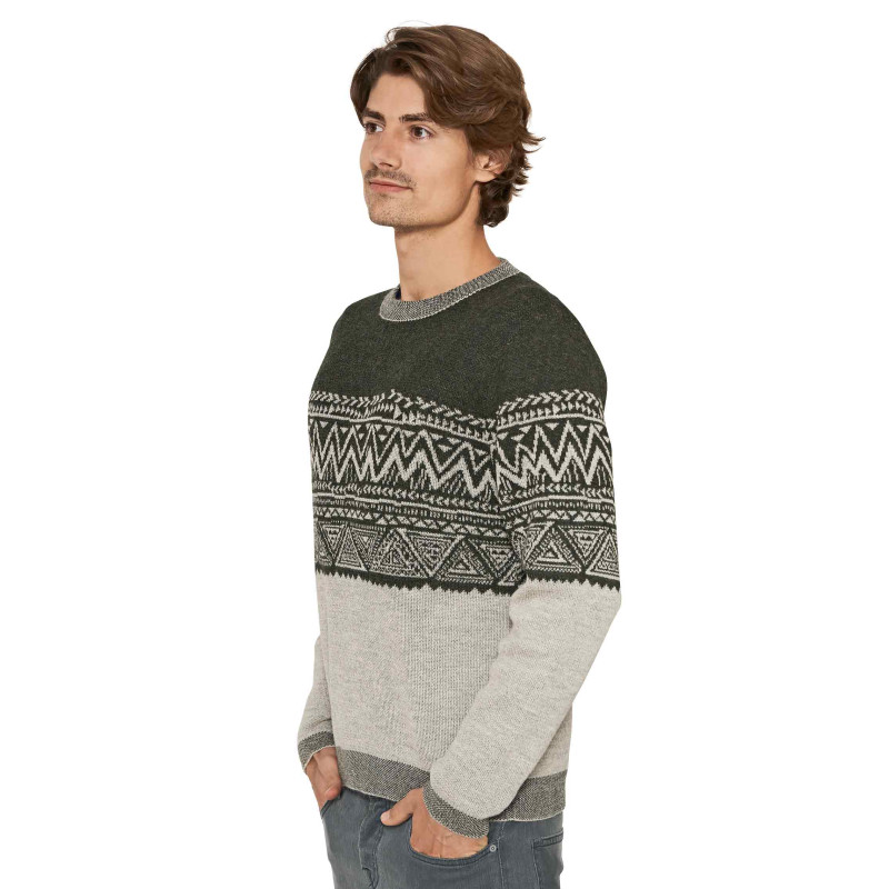 Rundhals Pullover GIORGIO Herren Baby Alpaka Rundhals