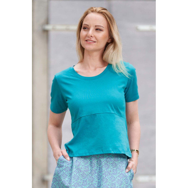 Kurzarm T-Shirt aus 100% Bio Pima Baumwolle