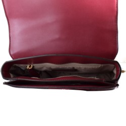 Damen Handtasche Michael Kors 35F2GNML2Y-MULBERRY-MLT Rot 23 x 17 x 5 cm