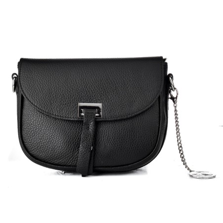 Damen Handtasche Lia Biassoni 00426-7724 Schwarz 20 x 15 x 6 cm