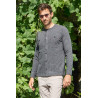 Alpaka Strickjacke GERSON aus Baumwolle und Royal Alpaka