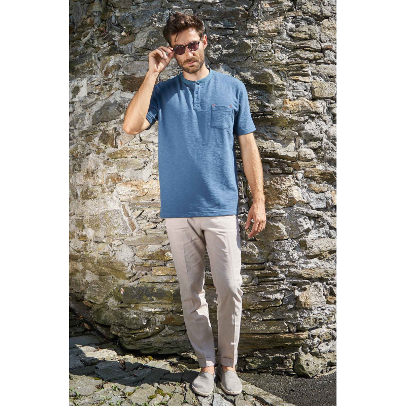 T-Shirt JAHLEEL aus Royal Alpaka-Baumwoll-Mix