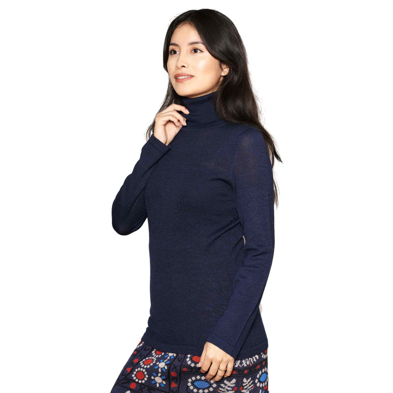 Alpaka Rollkragenpullover MADAI