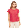 Boxy T-Shirt PAPERFLOWER aus Bio-Pima-Baumwolle