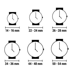 Unisex-Uhr Chronotech CT7071B-02 (Ø 29 mm)