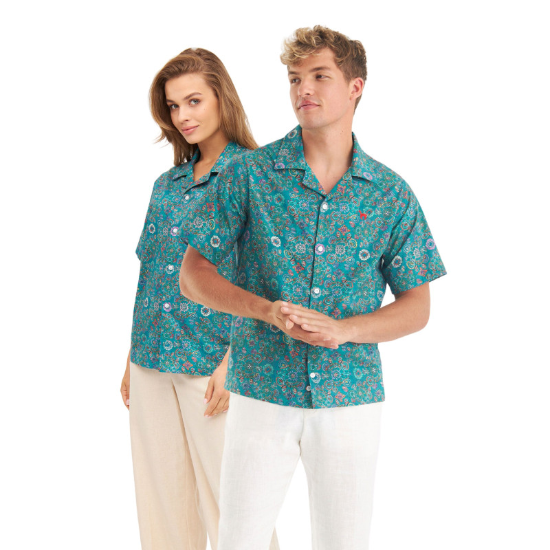 Hawaihemd FLORAL ETHNO