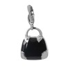 Charms für Damen Ti Sento 8139EB Schwarz (1,5 cm)