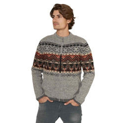 Alpaka Strickjacke FIESTA, gefüttert