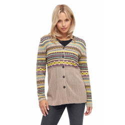 Alpaka Strickjacke DILAYA