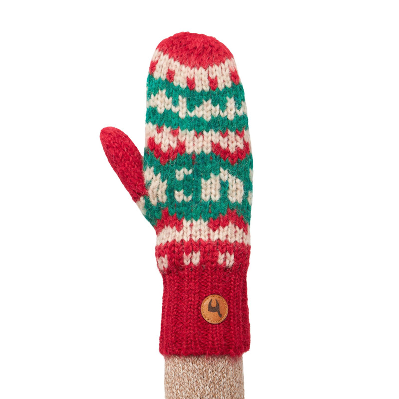 Alpaka Fausthandschuhe NAVIDAD
