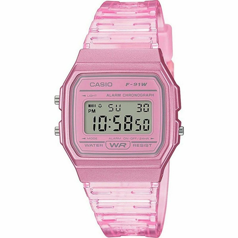 Damenuhr Casio F-91WS-4EF