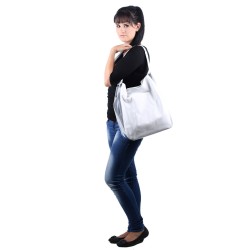 Damen Handtasche Calvin Klein 0813EB001-CK105-6308 Weiß 37 x 32 x 14 cm
