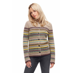Alpaka Cardigan DILAYA aus 100% Baby Alpaka - Offer