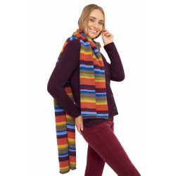 Alpaka Schal ARCO IRIS XXL aus 100% Baby Alpaka