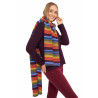 Alpaka Schal ARCO IRIS XXL aus 100% Baby Alpaka