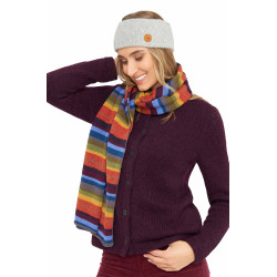 Alpaka Schal ARCO IRIS XXL aus 100% Baby Alpaka