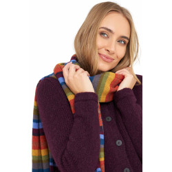 Alpaka Schal ARCO IRIS XXL aus 100% Baby Alpaka