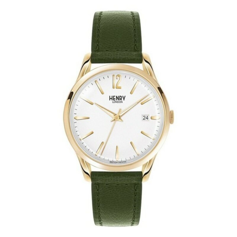 Unisex-Uhr Henry London HL39-S-0098 (Ø 39 mm)