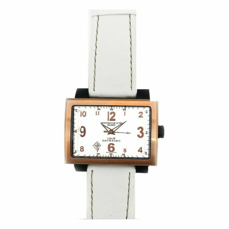 Damenuhr Montres de Luxe 091691WH-GOLD (Ø 42 mm)