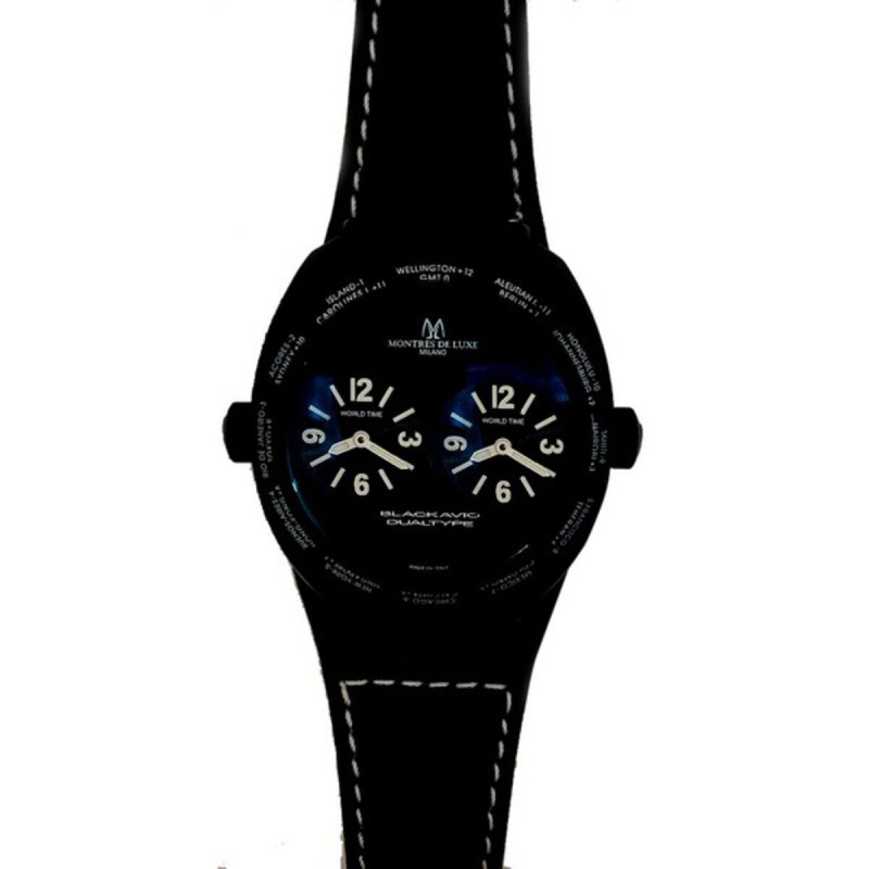 Unisex-Uhr Montres de Luxe 09BK-3001 (Ø 40 mm)