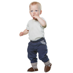 Alpaka Babyschühchen FELL