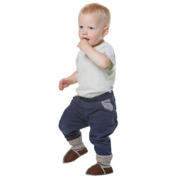 Alpaka Babyschühchen FELL