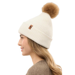 Alpaka Mütze PACA mit Bommel