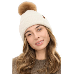 Alpaka Mütze PACA mit Bommel