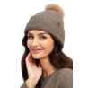Alpaka Mütze PACA mit Bommel