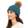Alpaka Mütze PACA mit Bommel