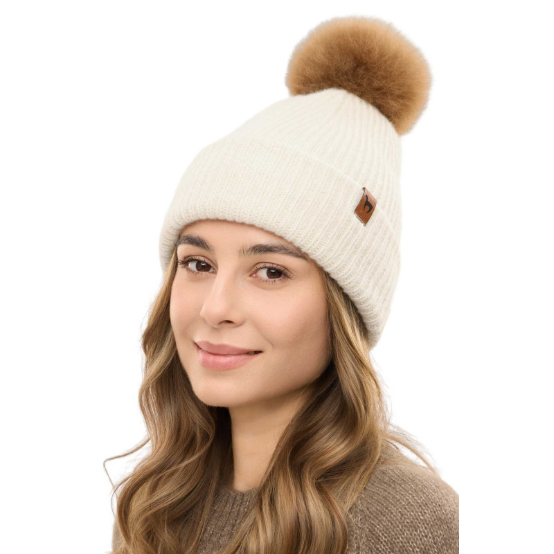 Alpaka Mütze PACA mit Bommel