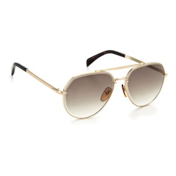 Herrensonnenbrille David Beckham DB-7037-G-S-06J-9K Gold Ø 61 mm