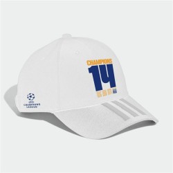 Sportkappe Adidas Real Madrid UCL Champions Weiß (Einheitsgröße)