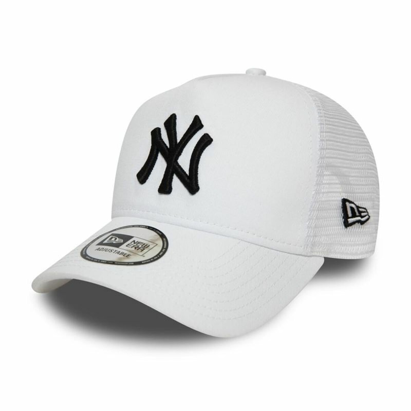 Sportkappe New Era Essential Trucker NYY Weiß (Einheitsgröße)