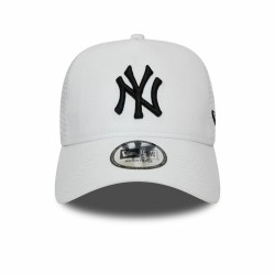 Sportkappe New Era Essential Trucker NYY Weiß (Einheitsgröße)