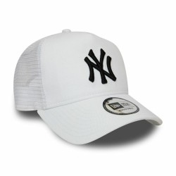 Sportkappe New Era Essential Trucker NYY Weiß (Einheitsgröße)