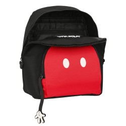 Lässiger Rucksack Mickey Mouse Clubhouse Mickey mood Rot Schwarz 13 L