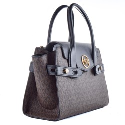 Damen Handtasche Michael Kors 35S2GNMS5B-BROWN-BLACK Braun 28 x 19 x 12 cm