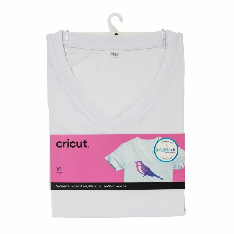 T-Shirt personalisierbar für Schneideplotter Cricut Women's Weiß