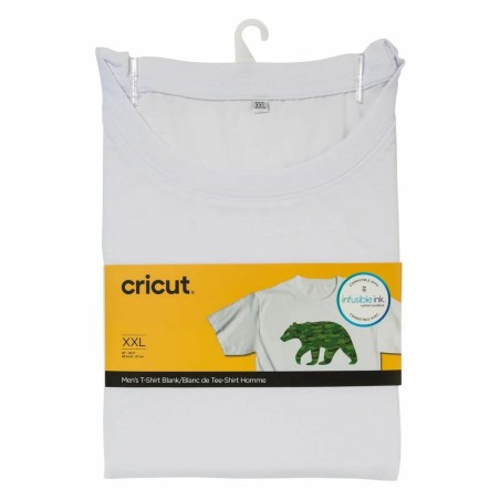 T-Shirt personalisierbar für Schneideplotter Cricut Men's Weiß