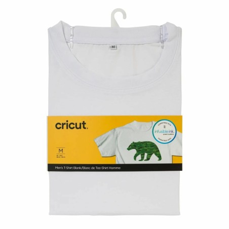 T-Shirt personalisierbar für Schneideplotter Cricut Men's Weiß