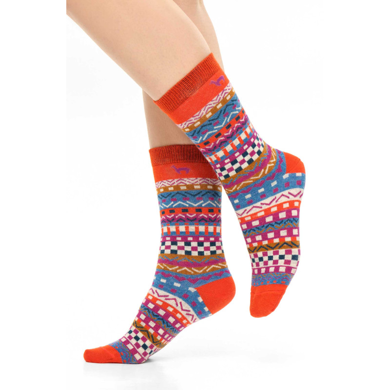 Alpaka Socken CALEIDO