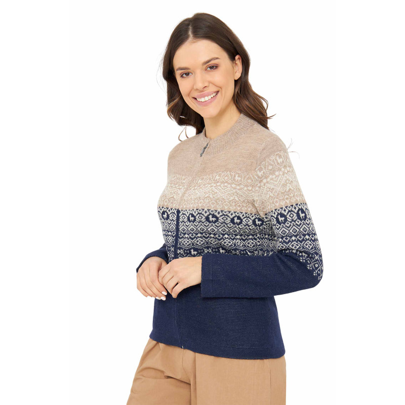 Alpaka Strickjacke CARLA