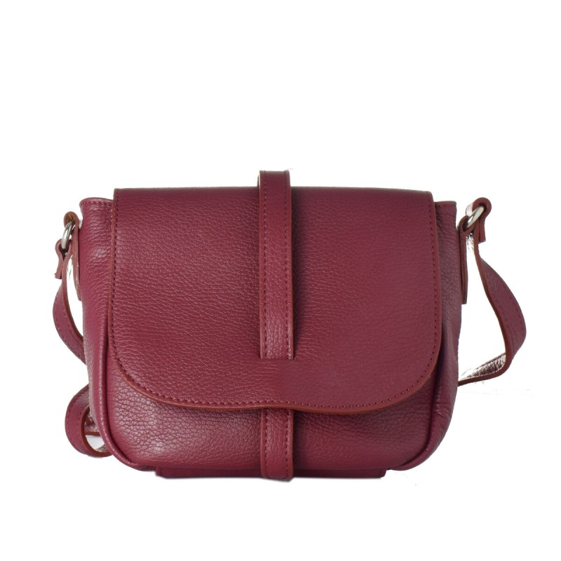 Damen Handtasche Anna Morellini WBA200320-WINE Rot 21 x 19 x 4 cm