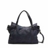 Damen Handtasche Ábaco AB117-NU871 Blau 37 x 25 x 7 cm