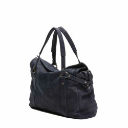 Damen Handtasche Ábaco AB117-NU871 Blau 37 x 25 x 7 cm